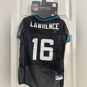 NWT: Pets First NFL Jacksonville Jaguars Trevor Lawrence Dog Jersey